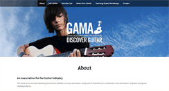 Desktop Screenshot of discoverguitar.com